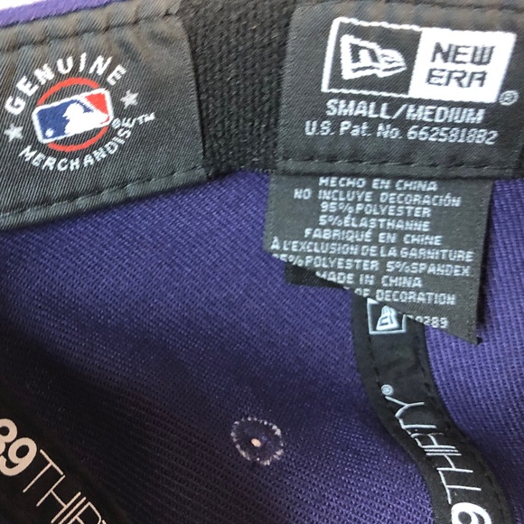 VINTAGE 90’s ARIZONA DIAMONDBACK MLB FITTED BASEBALL CAP 39 Fifty S/M flex fit - Picture 7 of 10